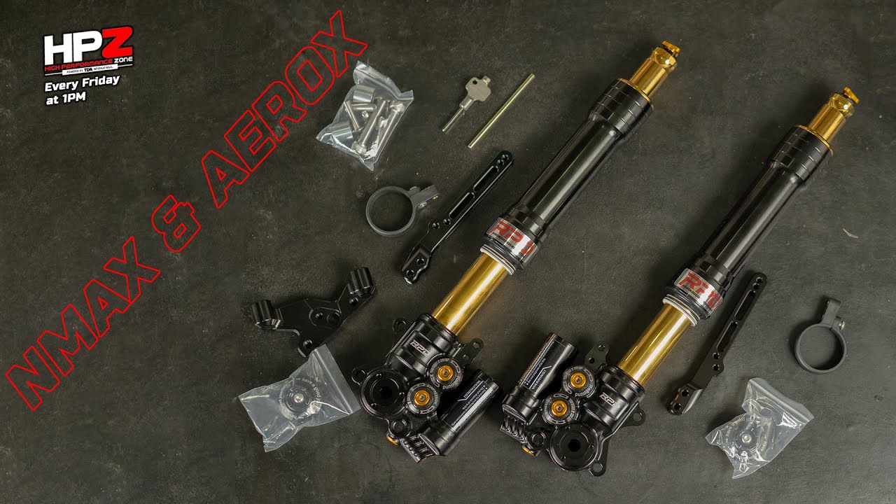 NYAMAN BANGET‼️ Setting Suspensi Depan Nmax dan Aerox Alpha, RPD USD Gen 2