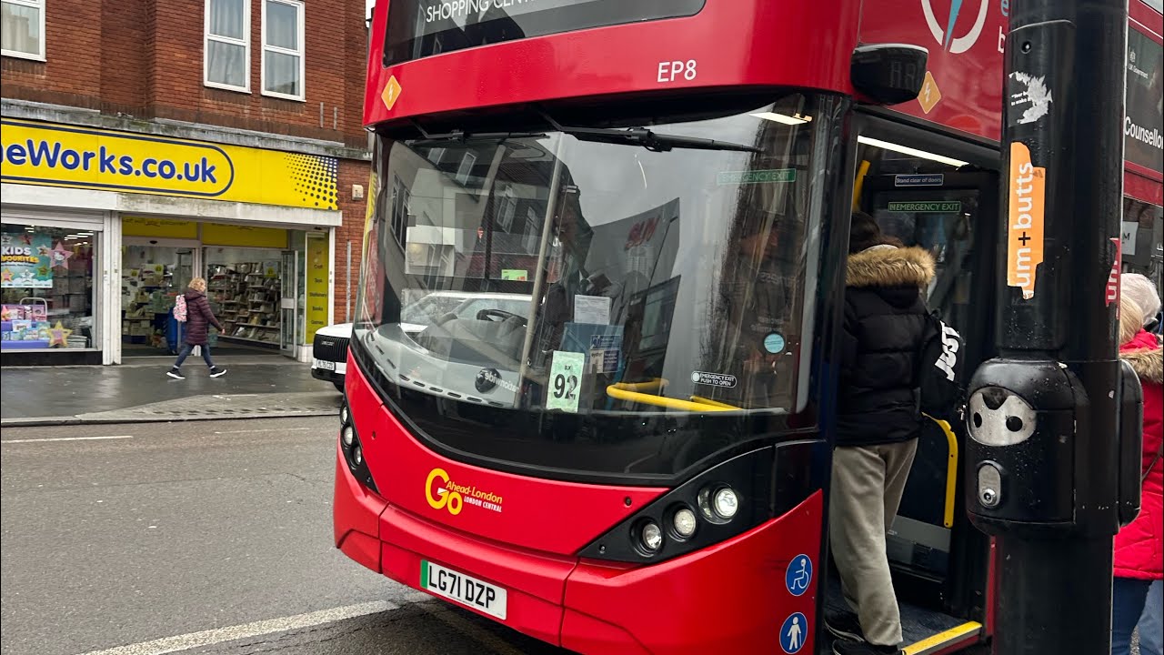 *LG71 DZP*Go Ahead London 71Reg BYD D8UR DD ADL Enviro400EV
