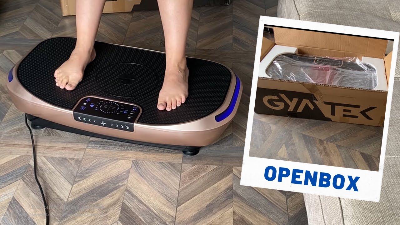 Platforma Wibracyjna Treningowa GYMTEK Vibration Plate || OPENBOX