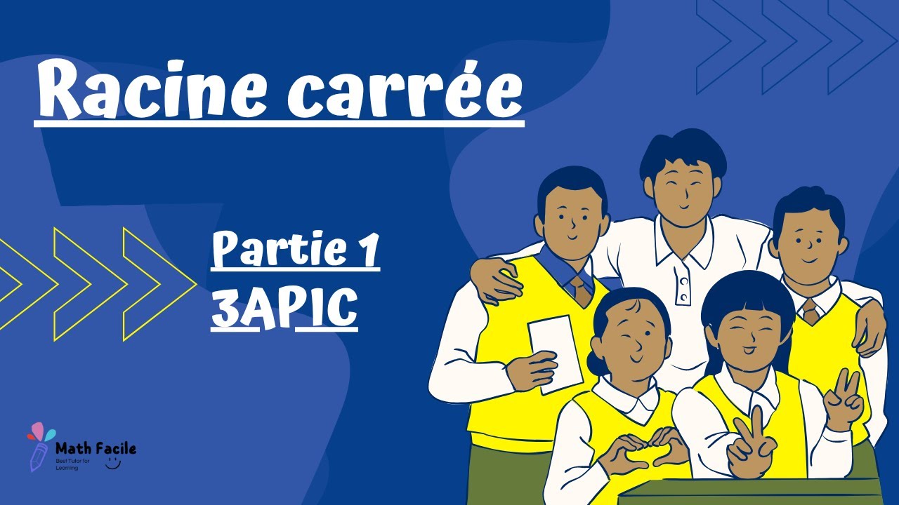 اسهل وابسط شرح مستحيل متفهمش  💯 Racine Carrée – Partie 1 | 3APIC 3éme année Collège