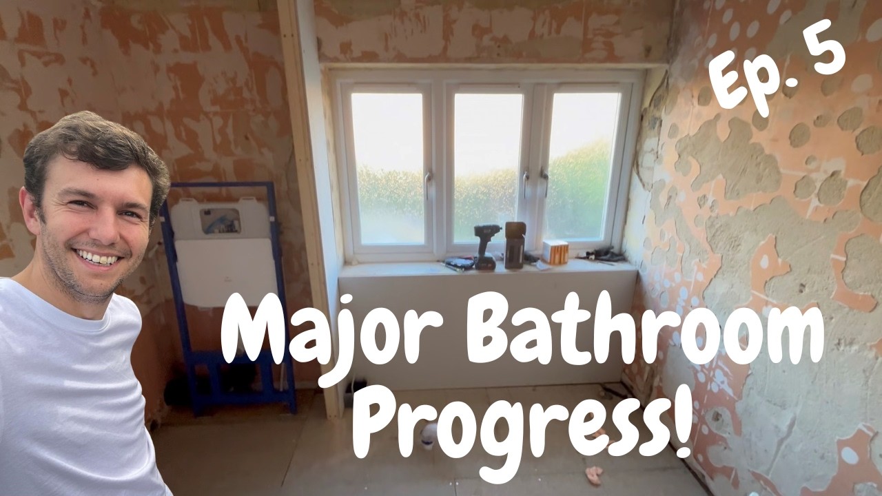 From Drainage to Drylining: Huge Bathroom Progress | Episode 5 Home Renovation Series