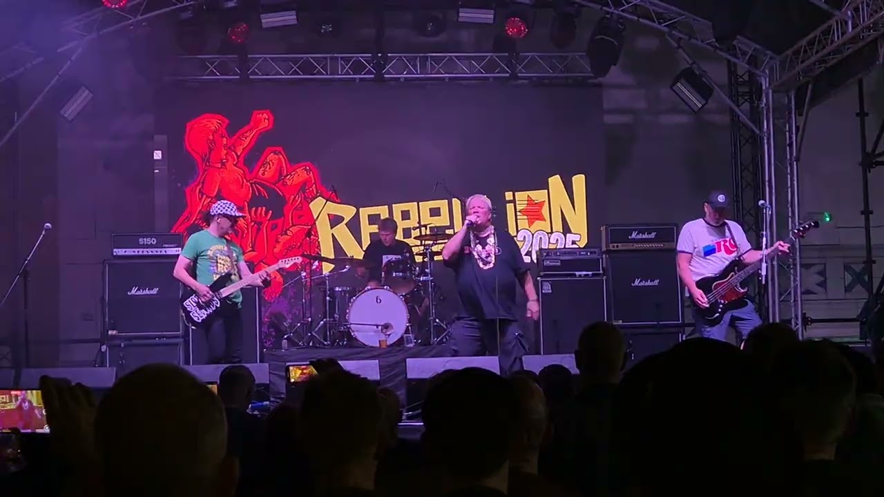 SLOPPY SECONDS -  Live Rebellion, Blackpool, 9 Aug 2025
