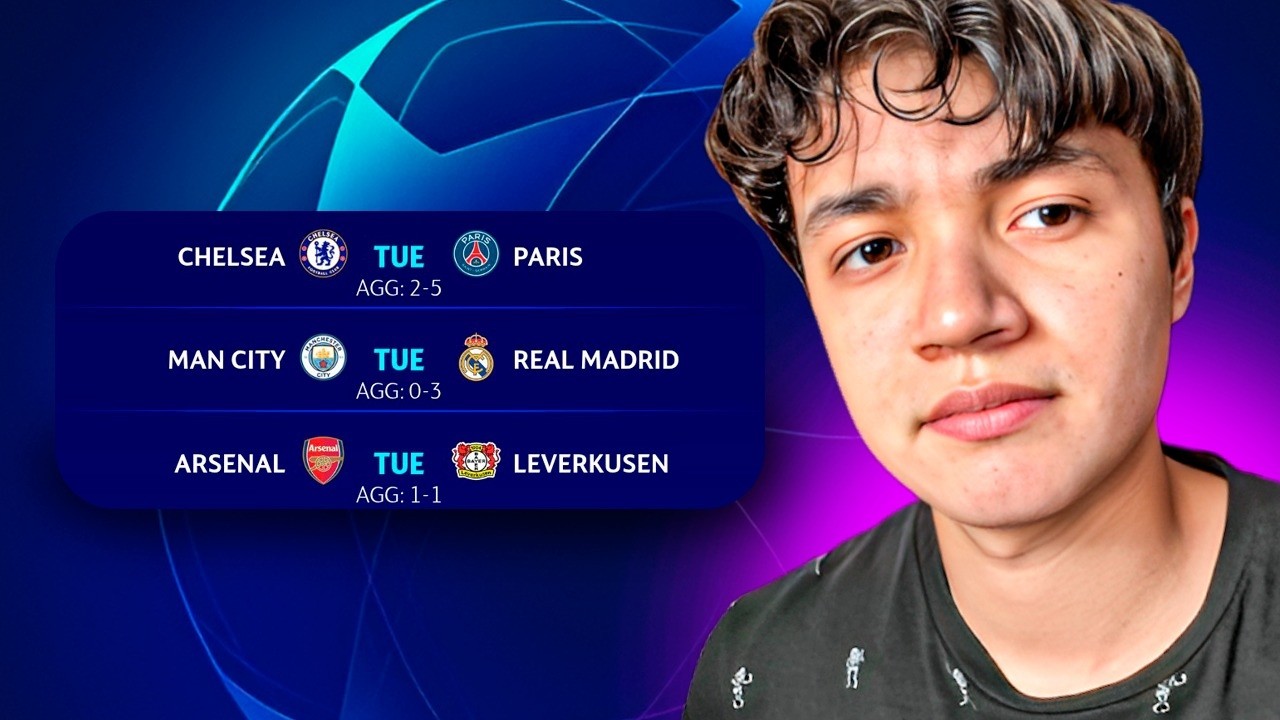 REACCION A LOS OCTAVOS DE CHAMPIONS LEAGUE
