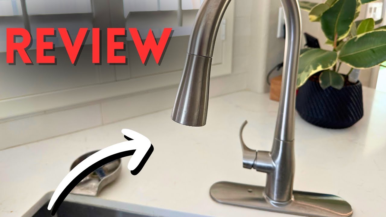 KOHLER 596-VS Simplice Pull Down Kitchen Faucet Review- Shop in Link Below!