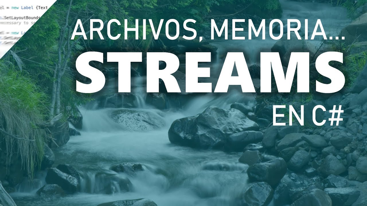 C# y los Streams. Leer ficheros, escribir ficheros, memoria. Using. StreamReader, StreamWriter.