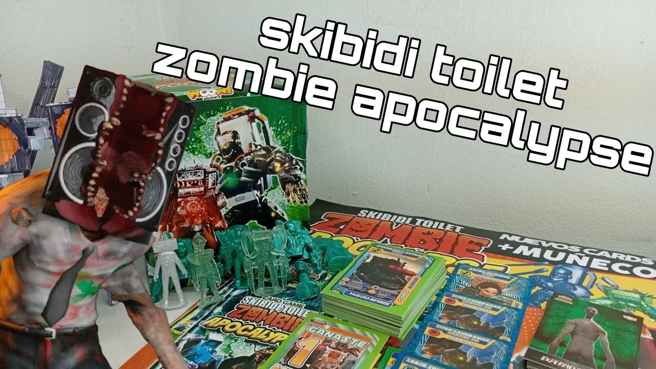 Cartas de Skibidi toilet Zombie apocalypse / De Woow stickers