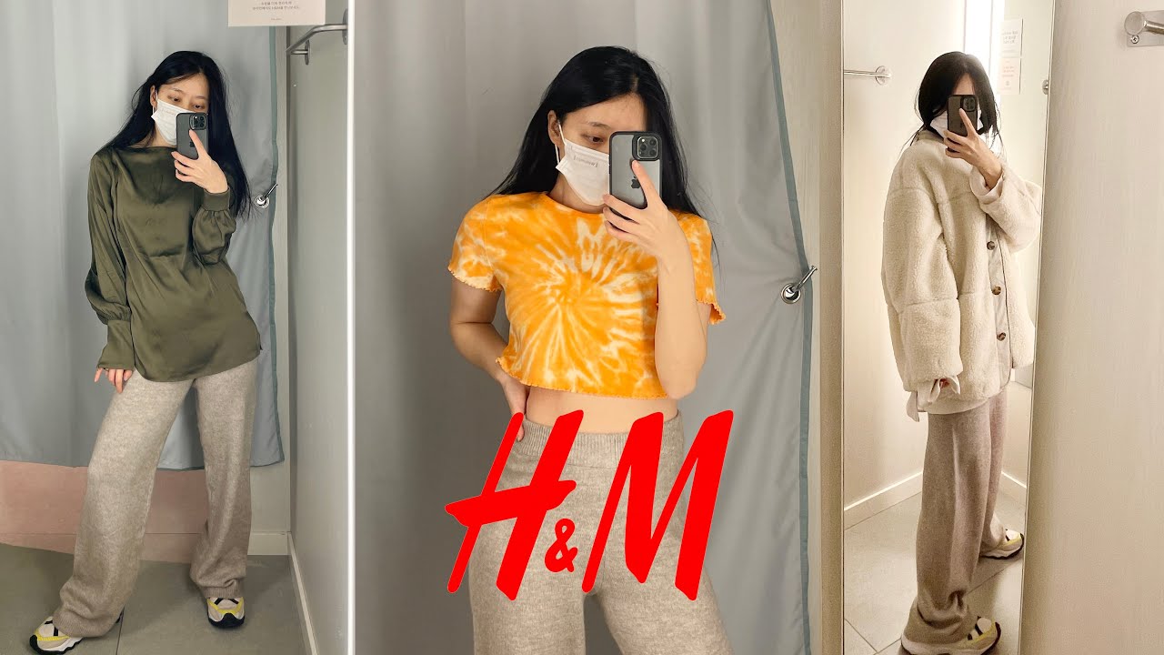 #오오티디 l H&M 흐앤므 2탄 🍊 내꺼네.. 휘뚜루마뚜루 팬츠, 블라우스 하울 (feat. 봄 간절기 코디)