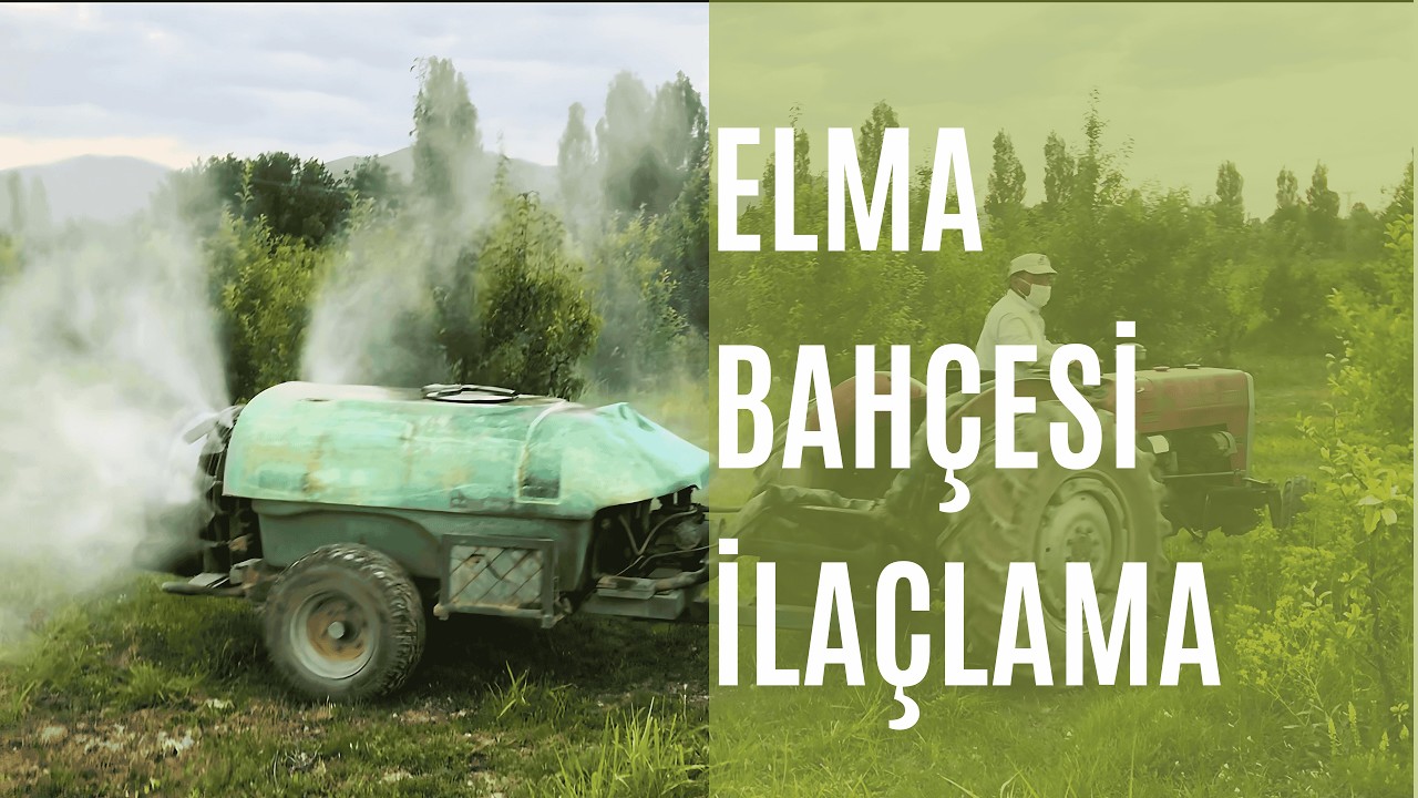 💨🌳Holsan Can 15 Kasırga 1500 Lt Çekilir Tip Turbo Atomizör ile İlaçlama Yaptık
