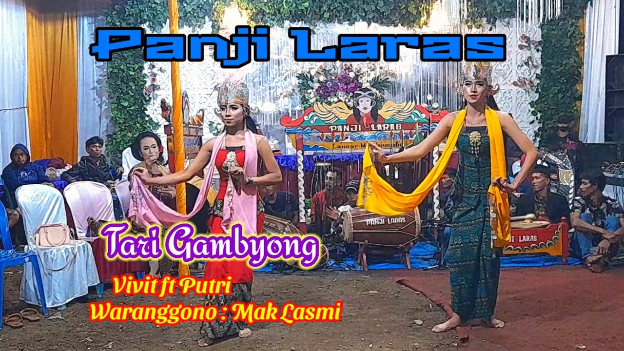 Tari Gambyong Vivit ft Putry‼️KUDA KEPANG PANJI LARAS || LANCAR WADASLINTANG WONOSOBO