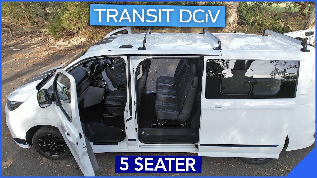 Ford Transit Custom All-New DCiV 5-Seater Crew Van | Key Features & Visual Highlights