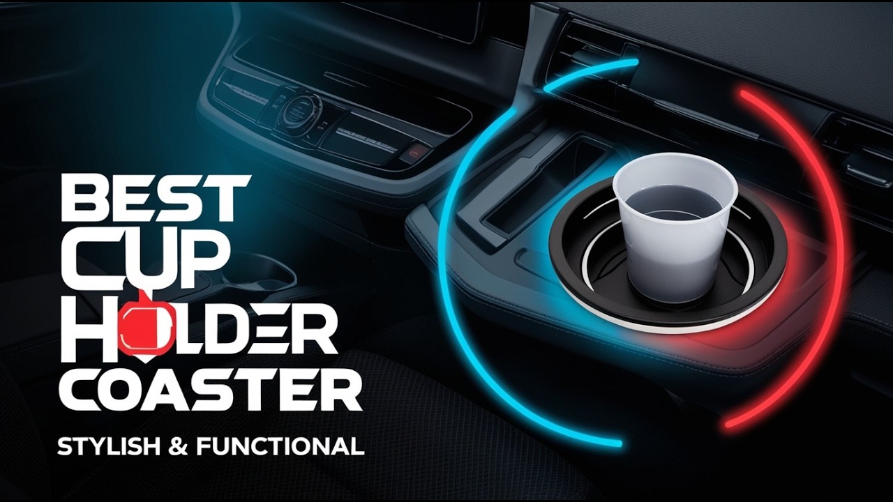 5 Best Cup Holder Coasters for Cars – Stylish & Functional