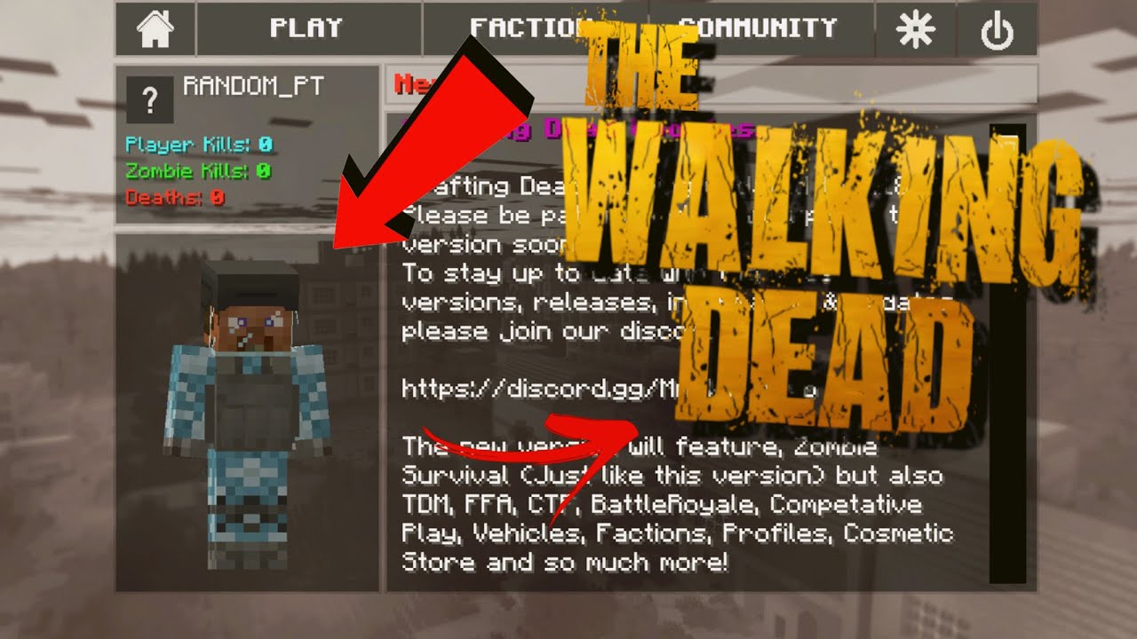 Como baixar e instalar o mod do The Walking Craft - ATUALIZADO
