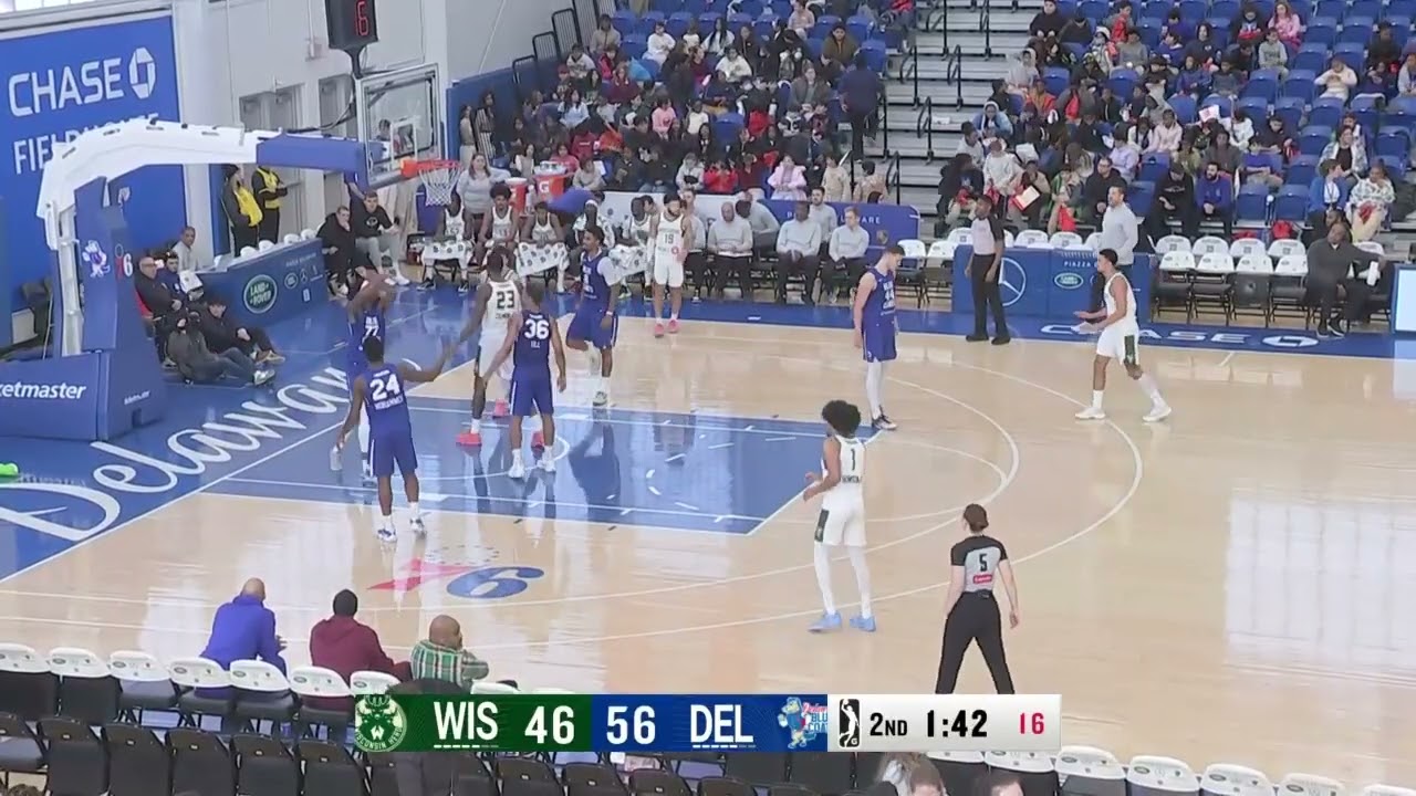 2/5/26 Delaware Blue Coats Highlights vs Wisconsin Herd