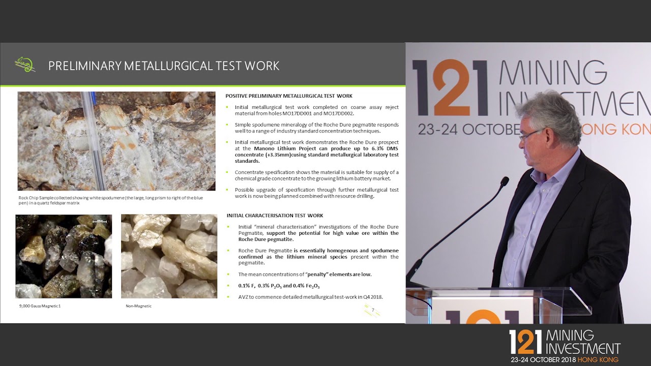 Presentation: AVZ Minerals - 121 Mining Investment Hong Kong October 2018