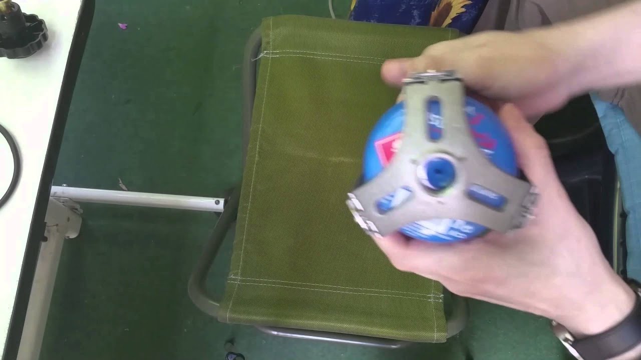 Gaskartuschenadapter (Stechkartusche als Schraubkartusche)