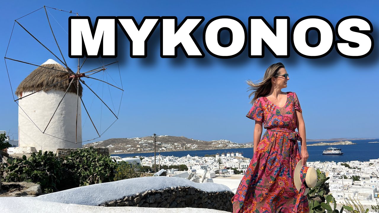 Dicas de Mykonos durante Cruzeiro na Grécia 🇬🇷