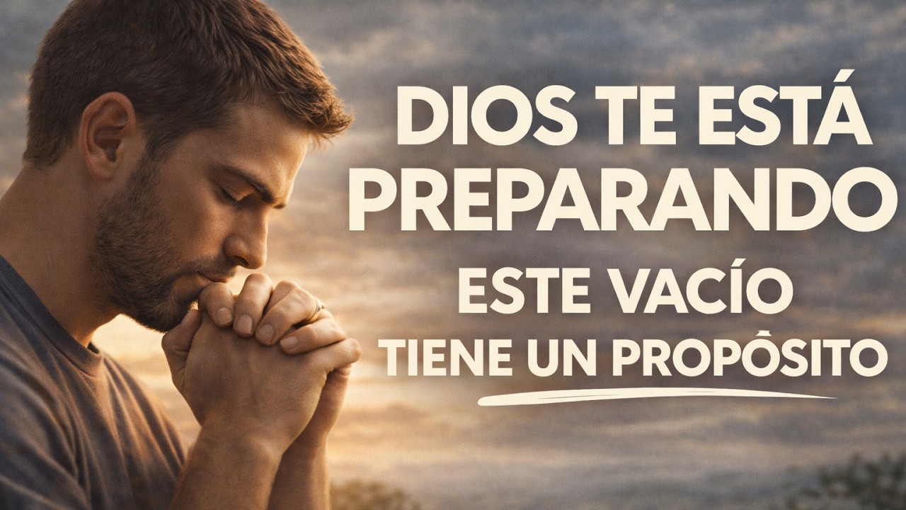 DIOS te esta PREPARANDO, el tiene un PROPOSITO para TI