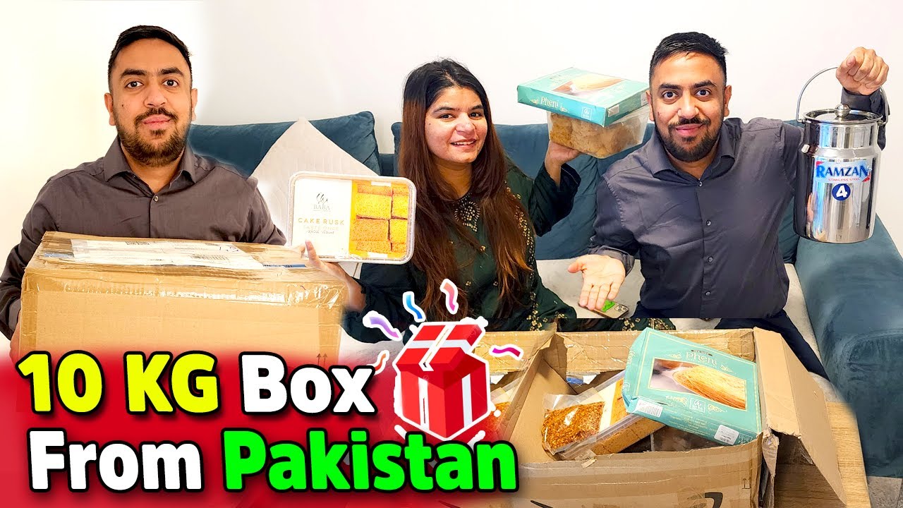 Pakistan Se Kisny 10 Kg Box Bheja📦 | Ramzan Se Pehle Unboxing😍