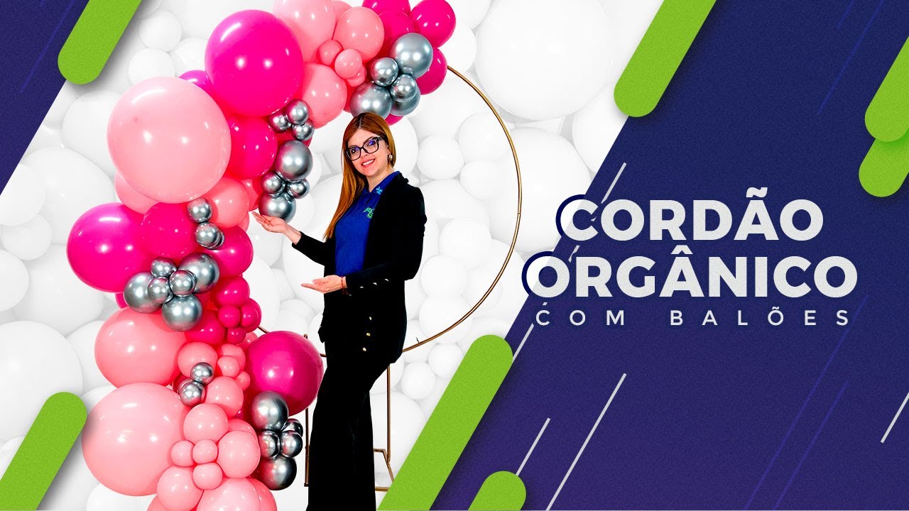 Curso Cordão Orgânico com Balões - CTMB