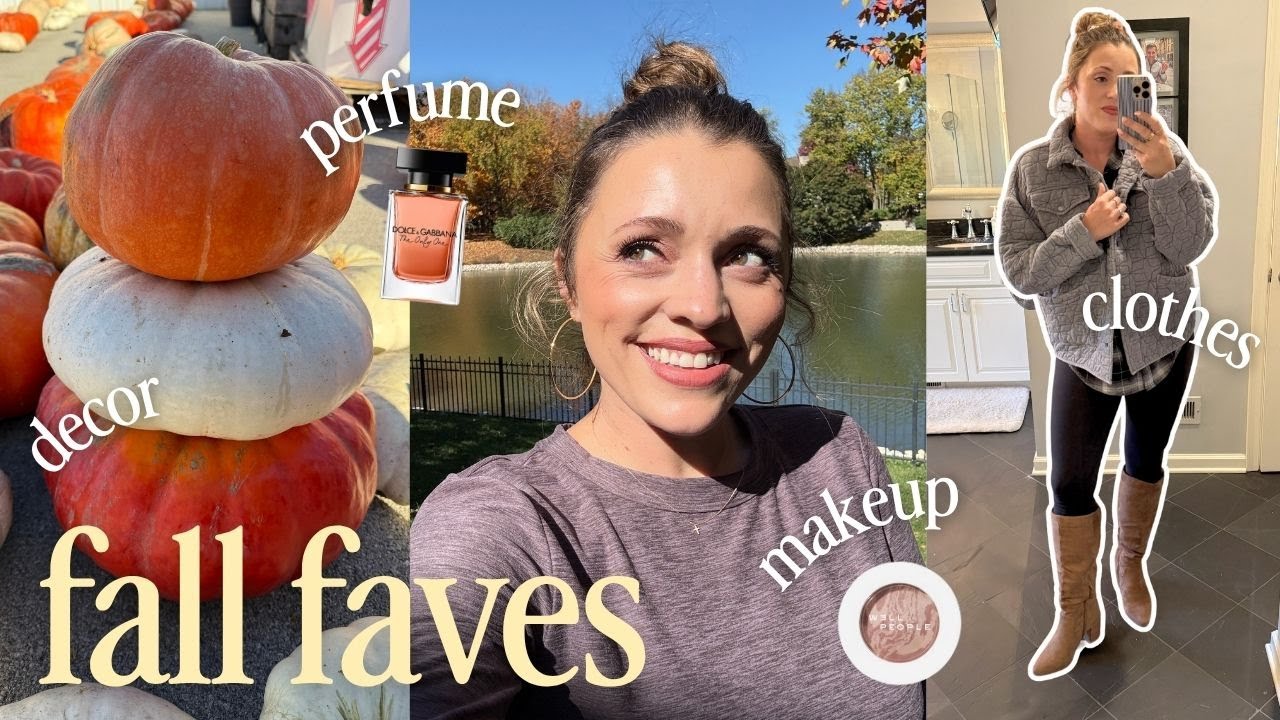 Fall Faves VLOG 🍁 Makeup, Pumpkin Muffin Recipe, Clothes, Candles, At-home Coffee, Fragrance