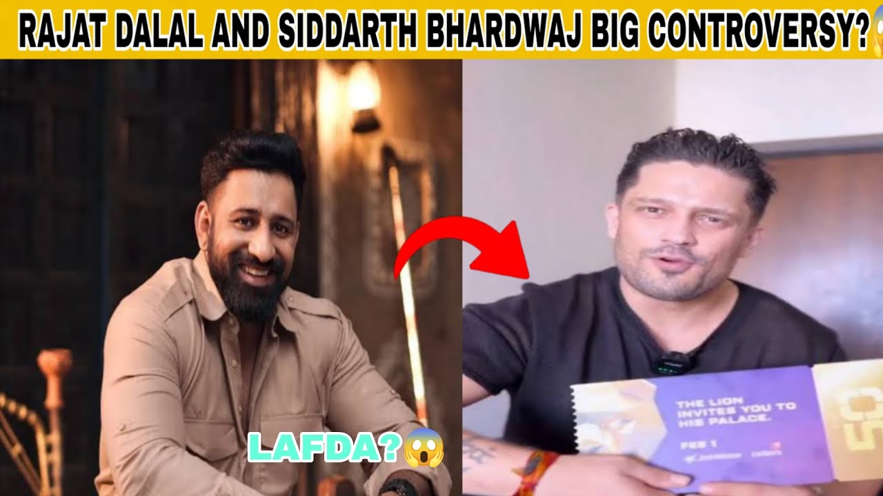 😱 Big Fight! Rajat Dalal Aur Siddharth Bhardwaj Ki Viral Controversy Explained