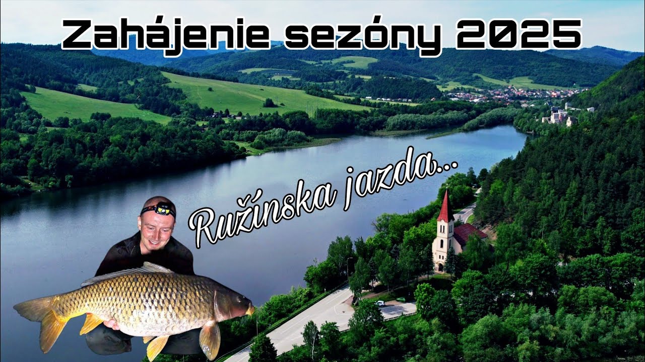 Zahájenie sezóny 2025! Lov kapra na boilies, VN Ružín & ružínske jazdy, 4K, #carpfishing #fishing