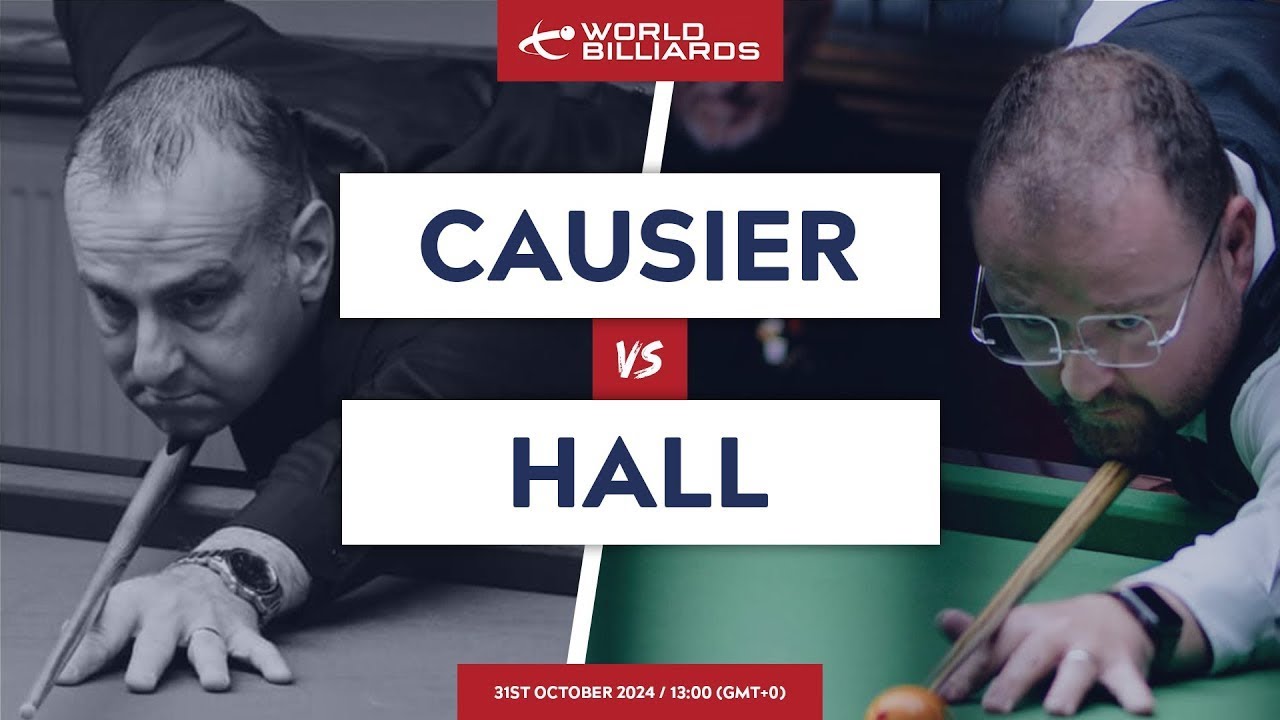 Dave Causier v Rob Hall | Final | 2024 World Billiards Championship