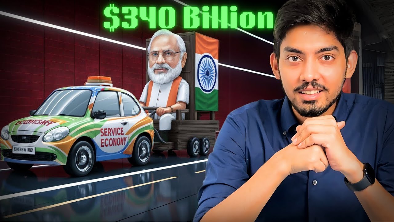 How Service Sector is pulling India to 3rd Place in the world?