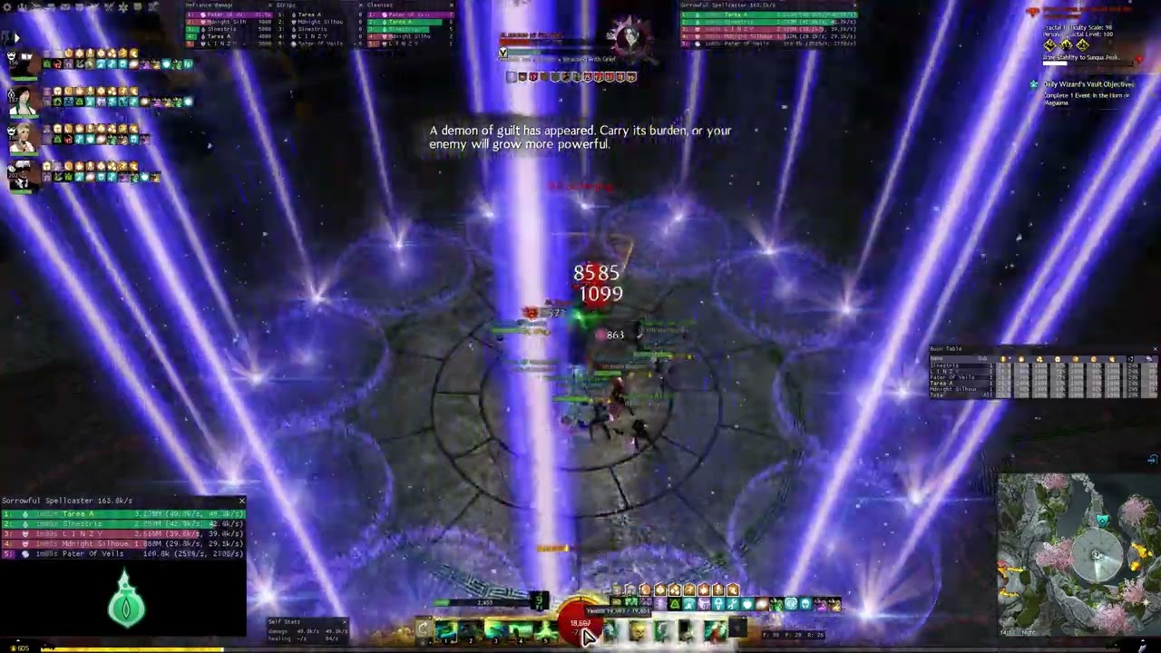 GW2 - 98CM Dark Ai 1:36 - Condi Harbinger 49.7k [PUG]
