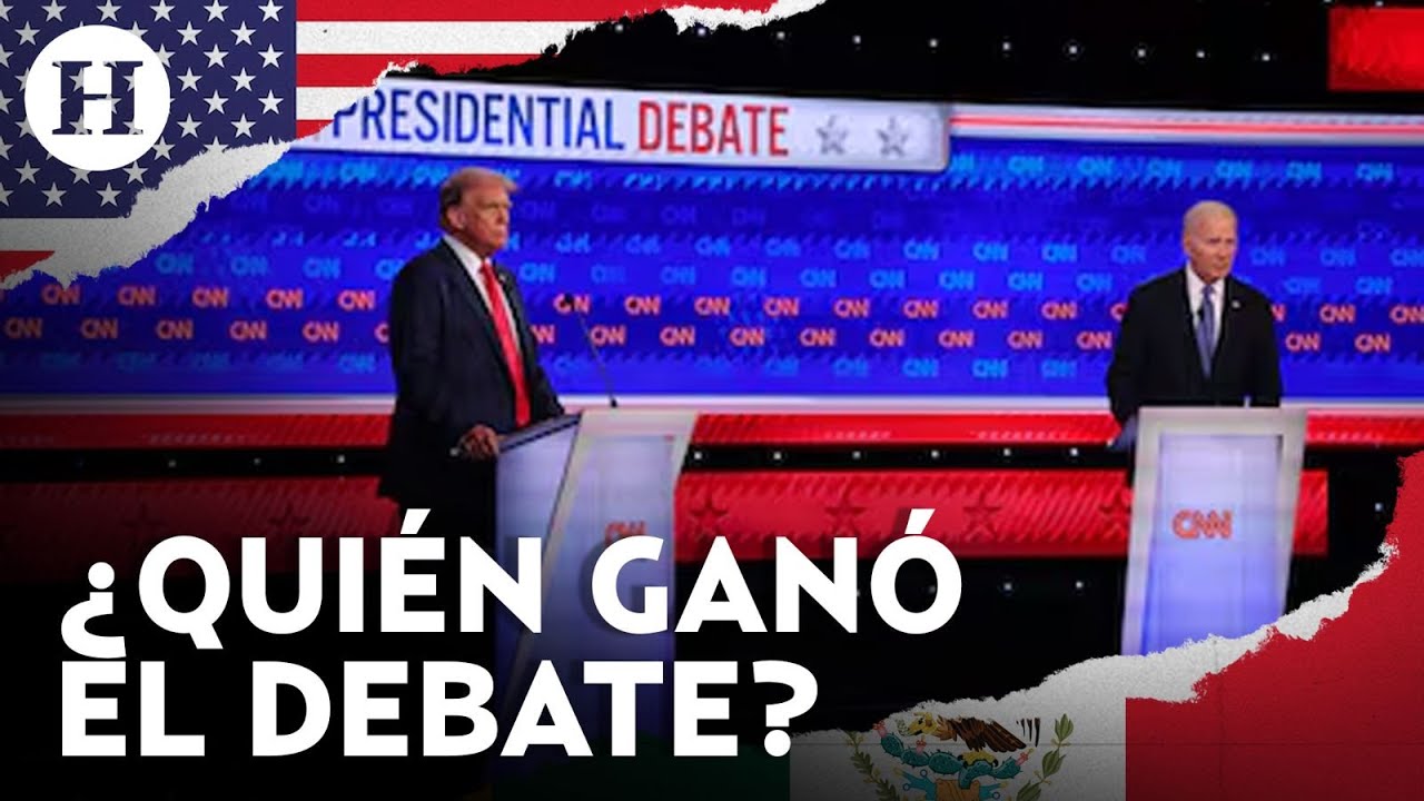 Primer debate presidencial en Estados Unidos Trump vs Biden: Te contamos lo más relevante