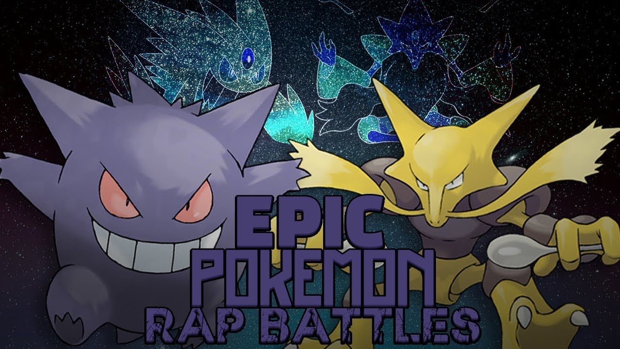 Gengar vs Alakazam - Pokemon Rap Battle #10