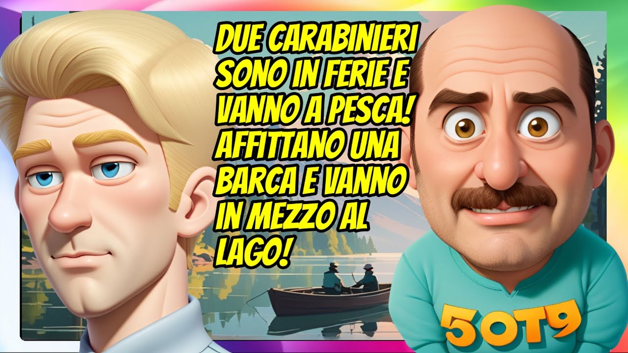 BARZELLETTA CARABINIERI A PESCA... NUOVA, DIVERTENTE, DOPPIE RISATE #barzellettegratis #risate