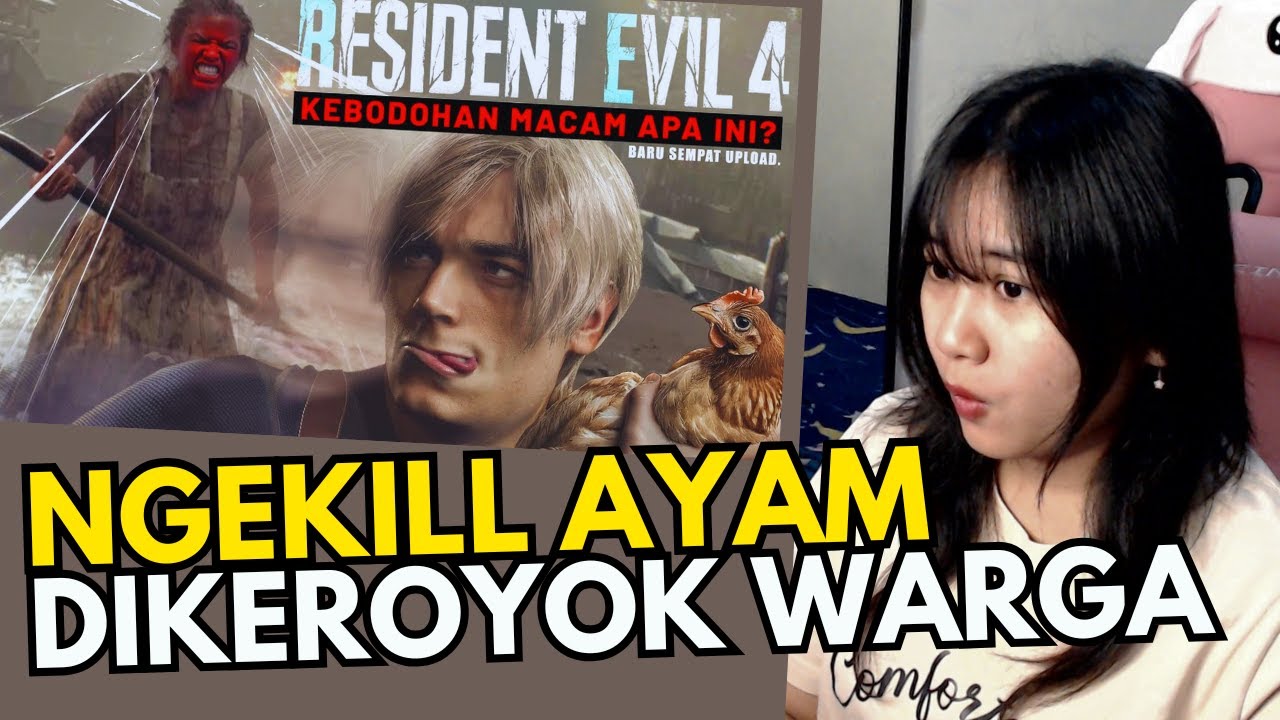 REACTION MILYHYA RESIDENT EVIL 4 REMAKE - KEBODOHAN MACAM APA INI?