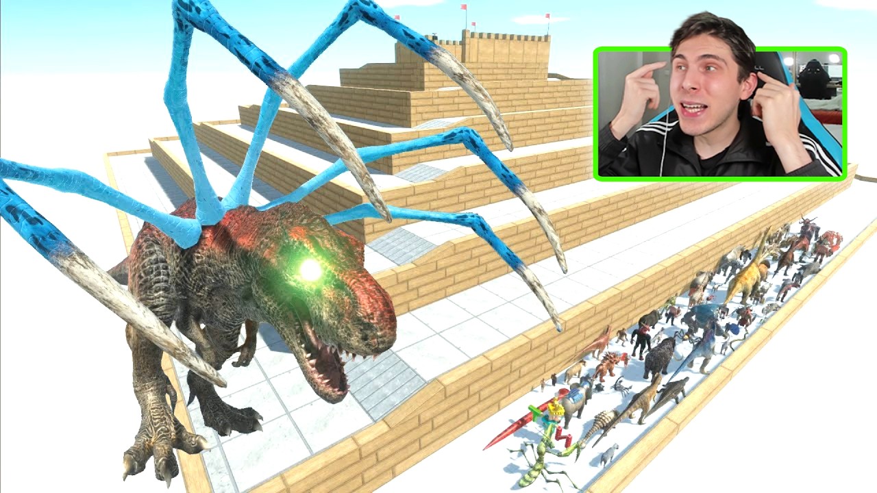 ESCAPE DEL ALIEN T-REX ULTIMO SUPERVIVIENTE - REACCION THEKALO