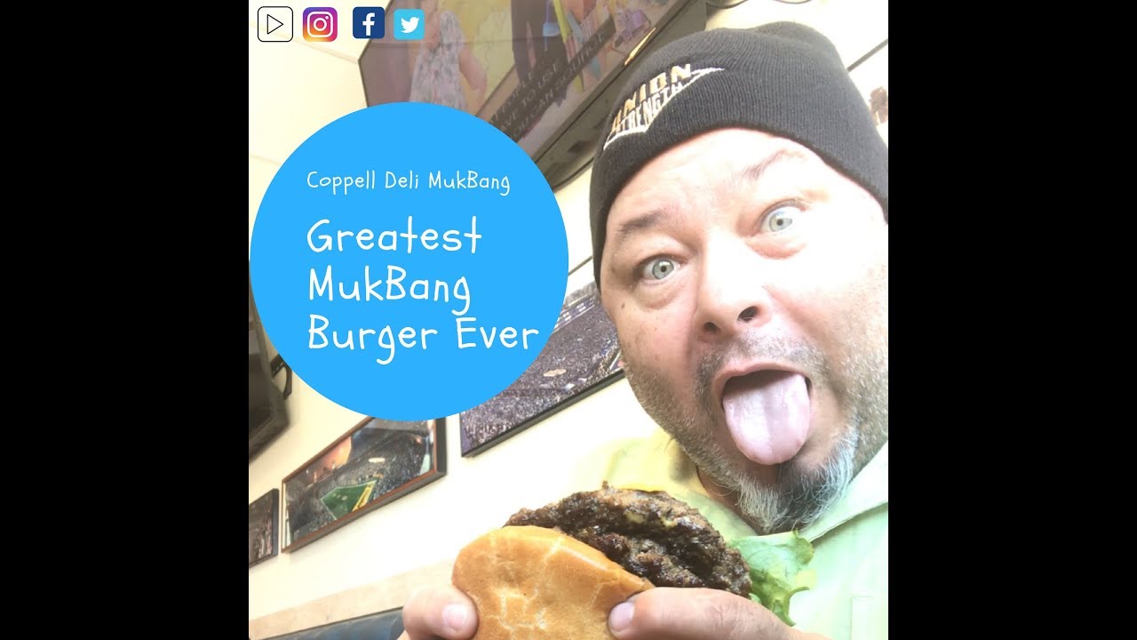 Coppell Deli MukBang best burgers