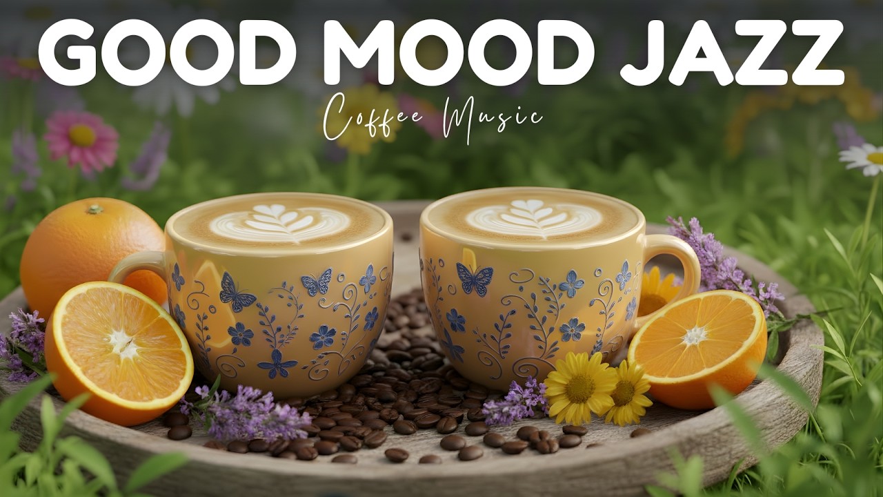 Spring Coffee Jazz ☕ Cozy Bossa Nova & Elegant Café Music for Calm Focus & Positive Vibes