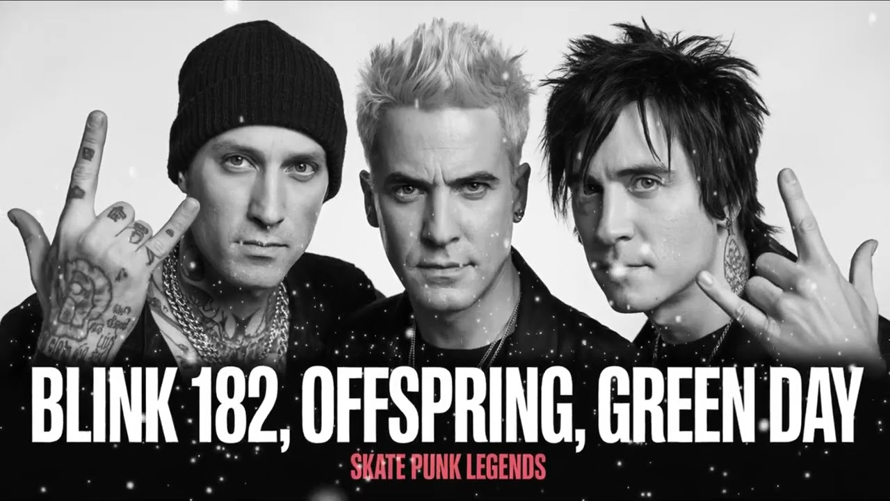 🔥 Legends Skate Punk &ndash; Punk Rock Remix [90s, 2000s]  Blink-182, The Offspring & Green Day AI Remix