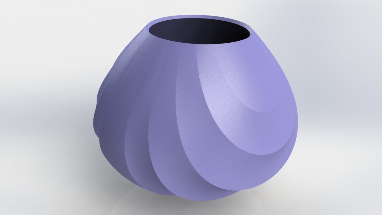 Creo Parametric: vase (7)