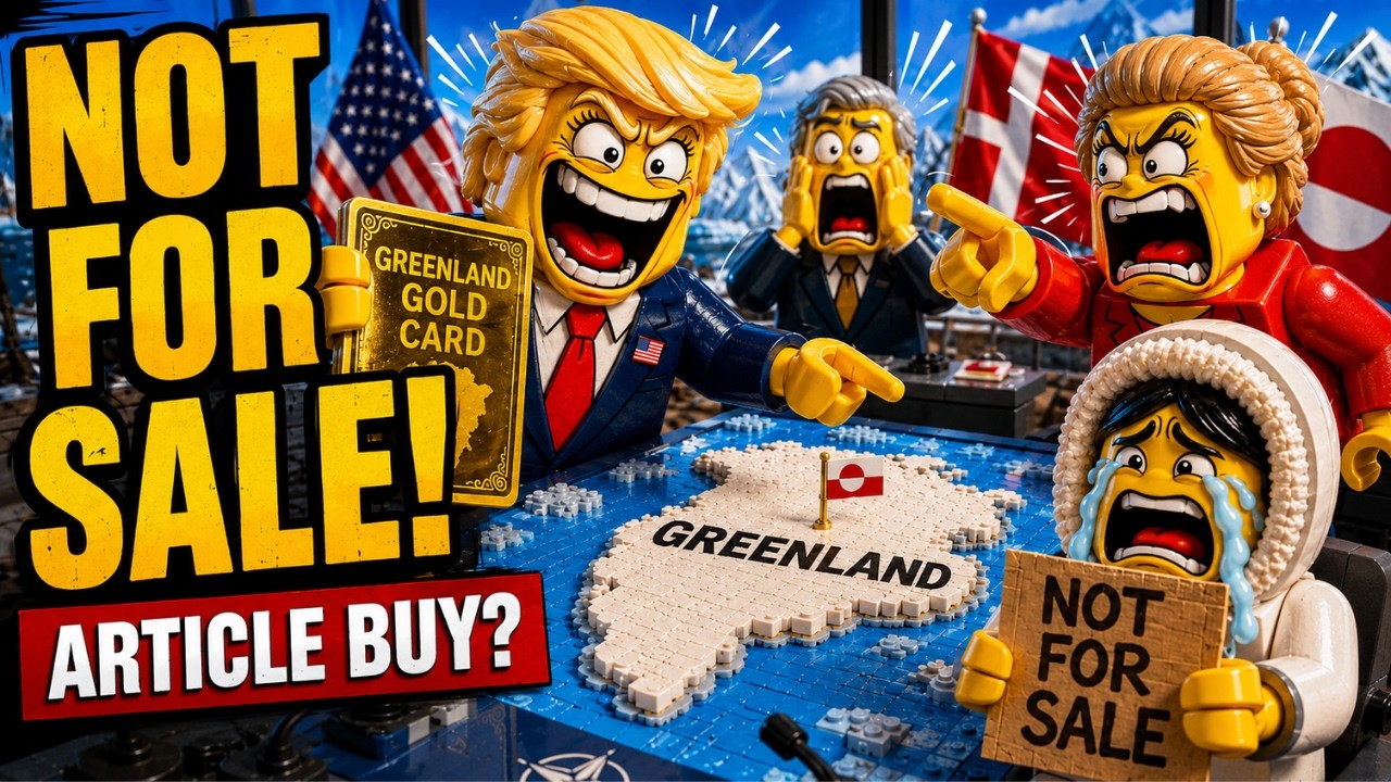 [НОВЫЙ LEGO] Трамп хочет Гренландию? Гренландия говорит: сделки не будет!