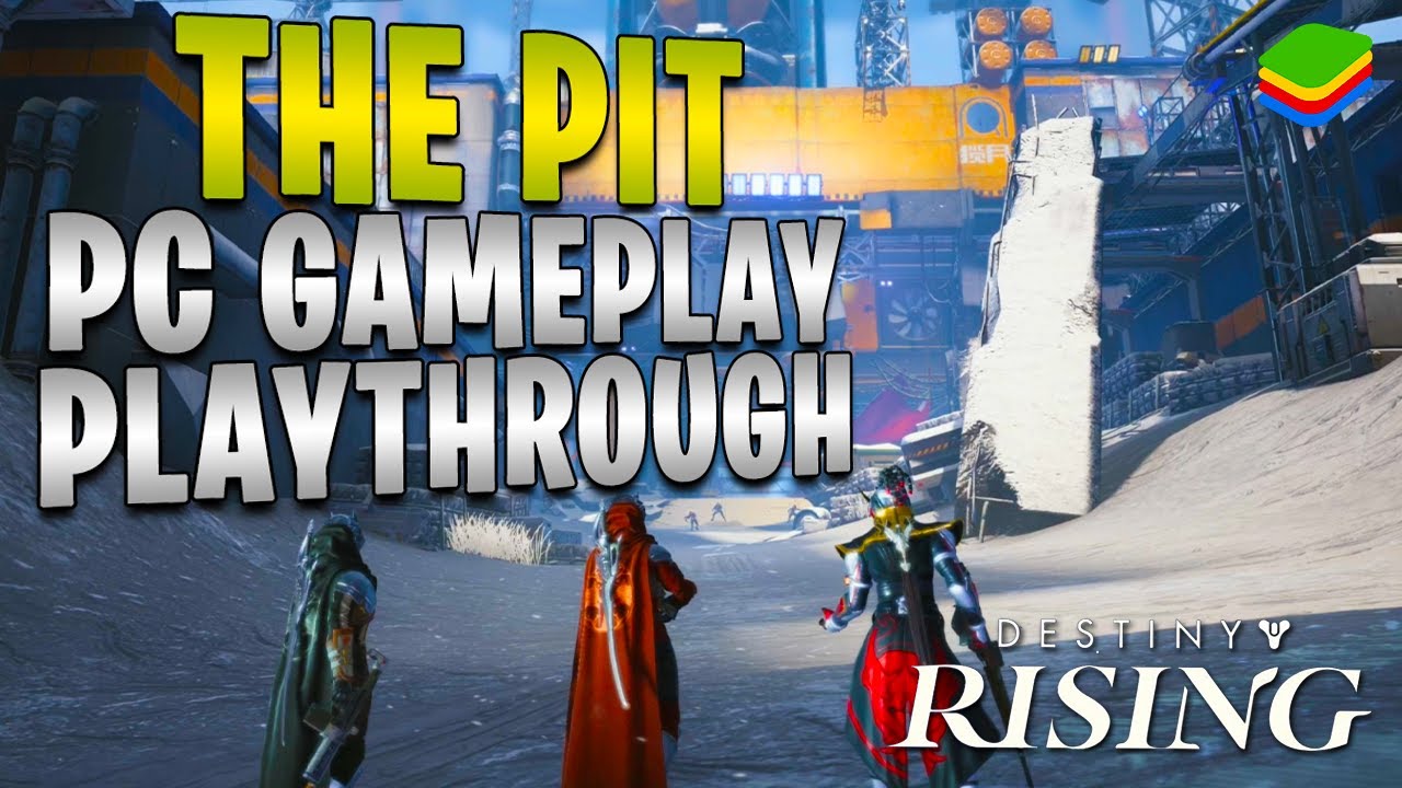 Destiny Rising CLOSED BETA: The Pit Strike Playthrough (PC Gameplay)