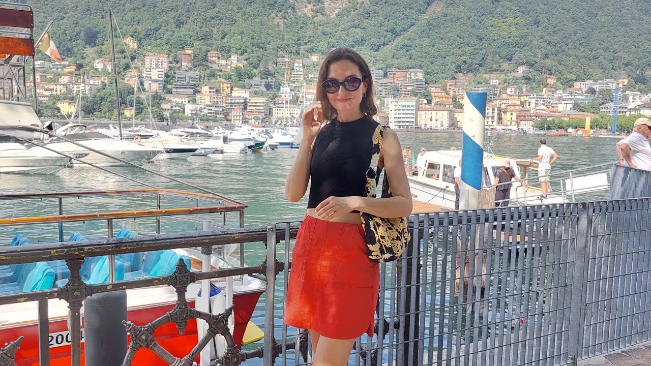 Italy VLOG. На фуникулере в Брунате, шоппинг, аутлет Zara, пицца, жара. Комо, Италия 🇮🇹