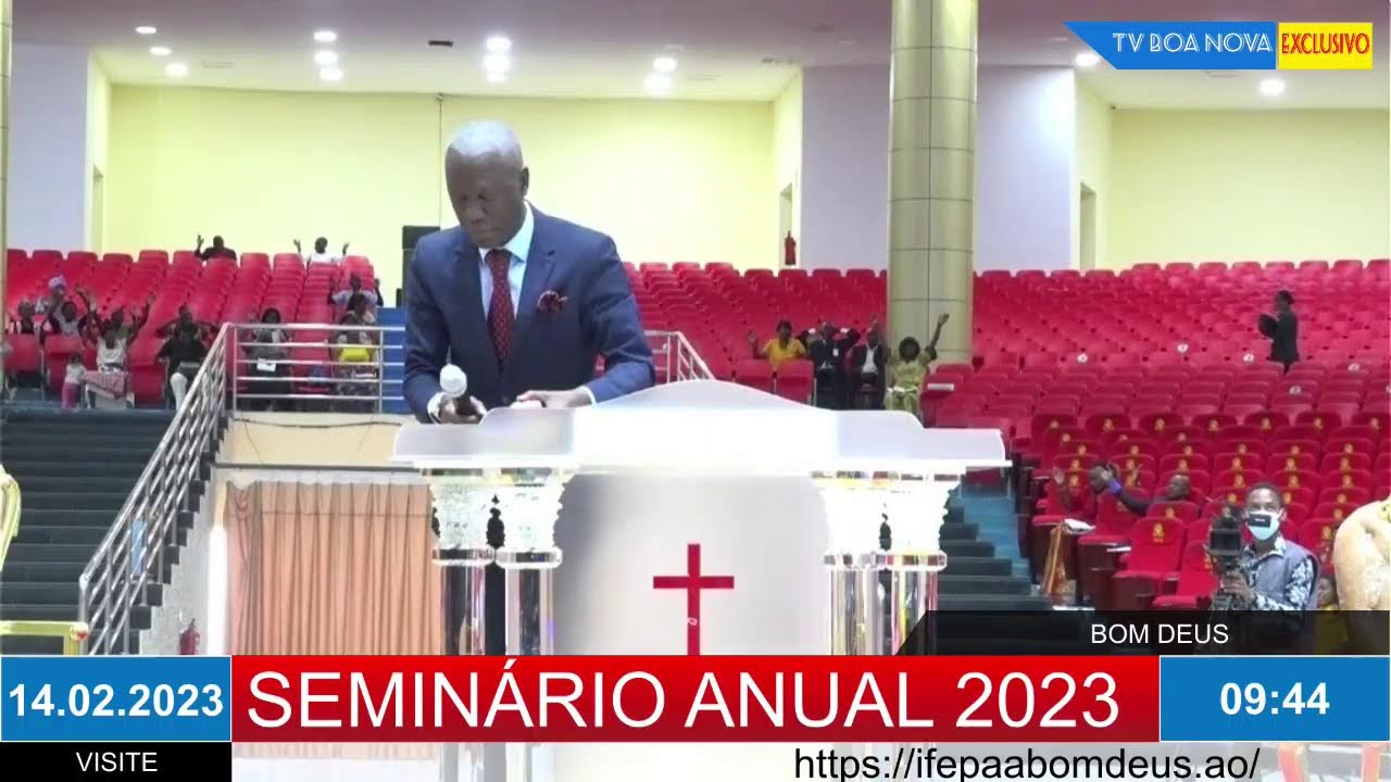 Transmissão ao vivo de BOM DEUS EM ANGOLA