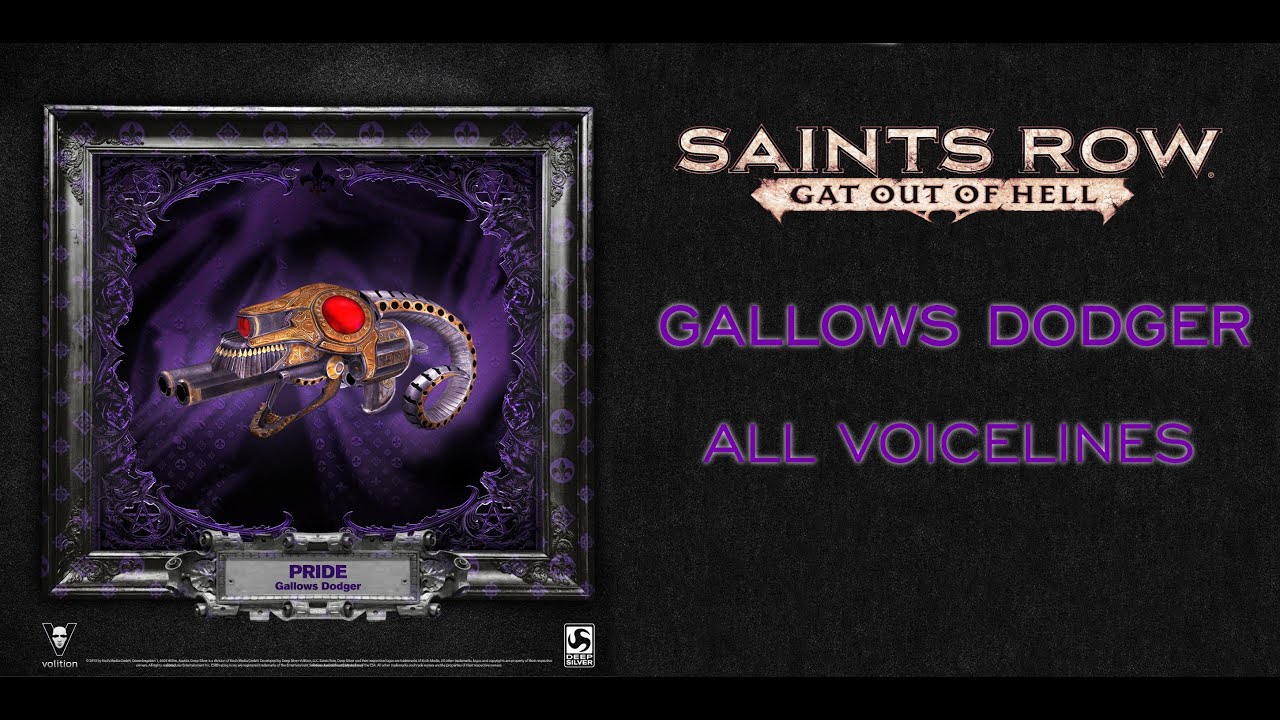 Saints Row: Gat out of Hell | Gallows Dodger - All Voicelines