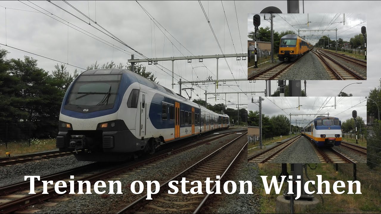 Treinen op station Wijchen