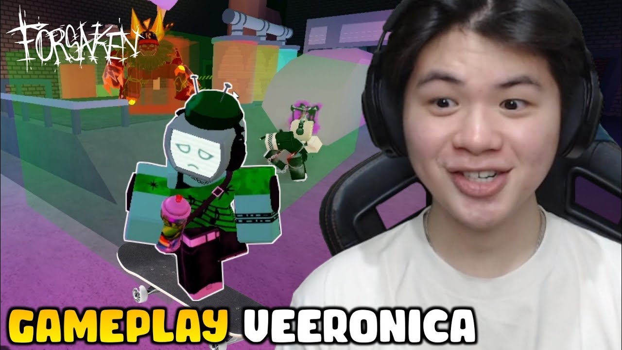 VEERONICA BISA SKATING NEMBUS KILLER SAMPAI KESEL!! | Roblox Forsaken - Indonesia