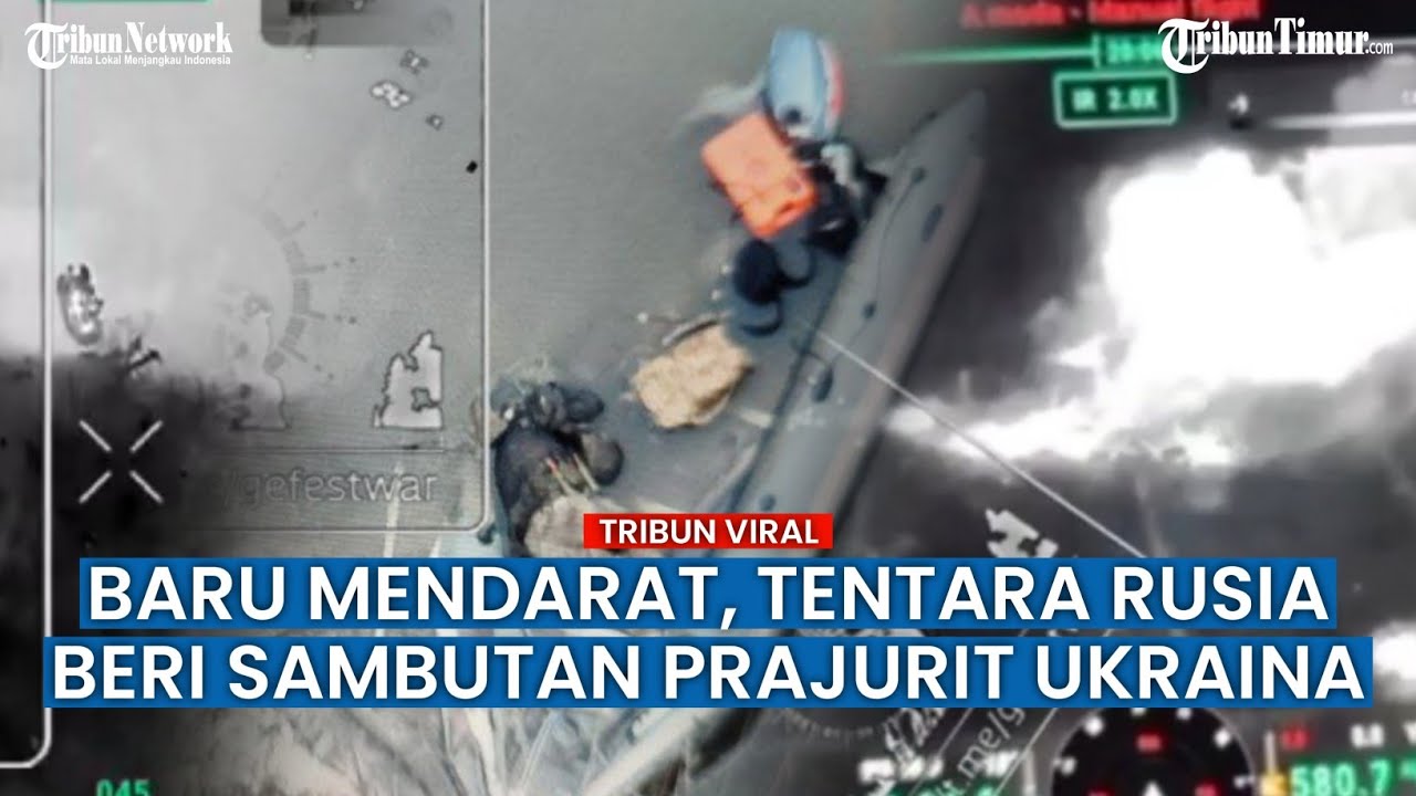 Baru Mendarat di Dnieper, Prajurit Ukraina Disambut Tembakan Roket hingga Howitzer Rusia