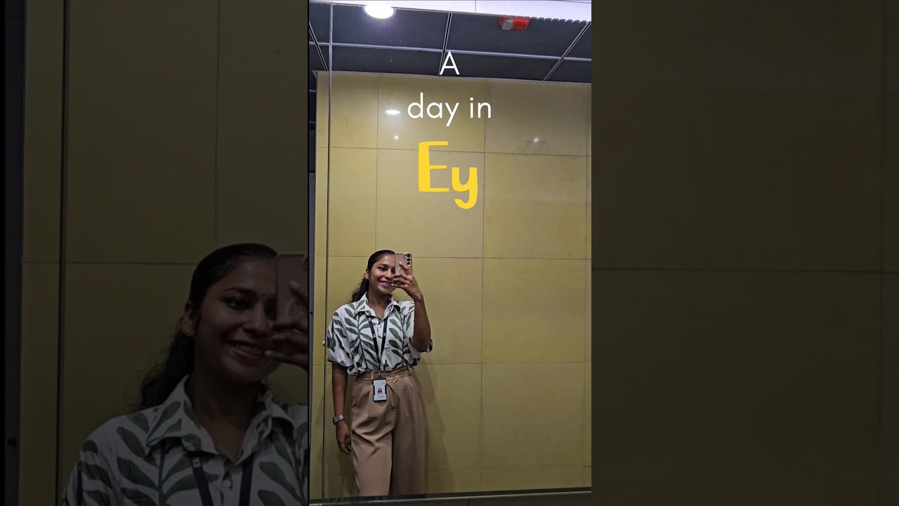 A day at Ey  ✨️ 📍Ey , Smartcity,Kakkanad  #officevlog #Ey #smartcity #kakkanad #Su&Subi