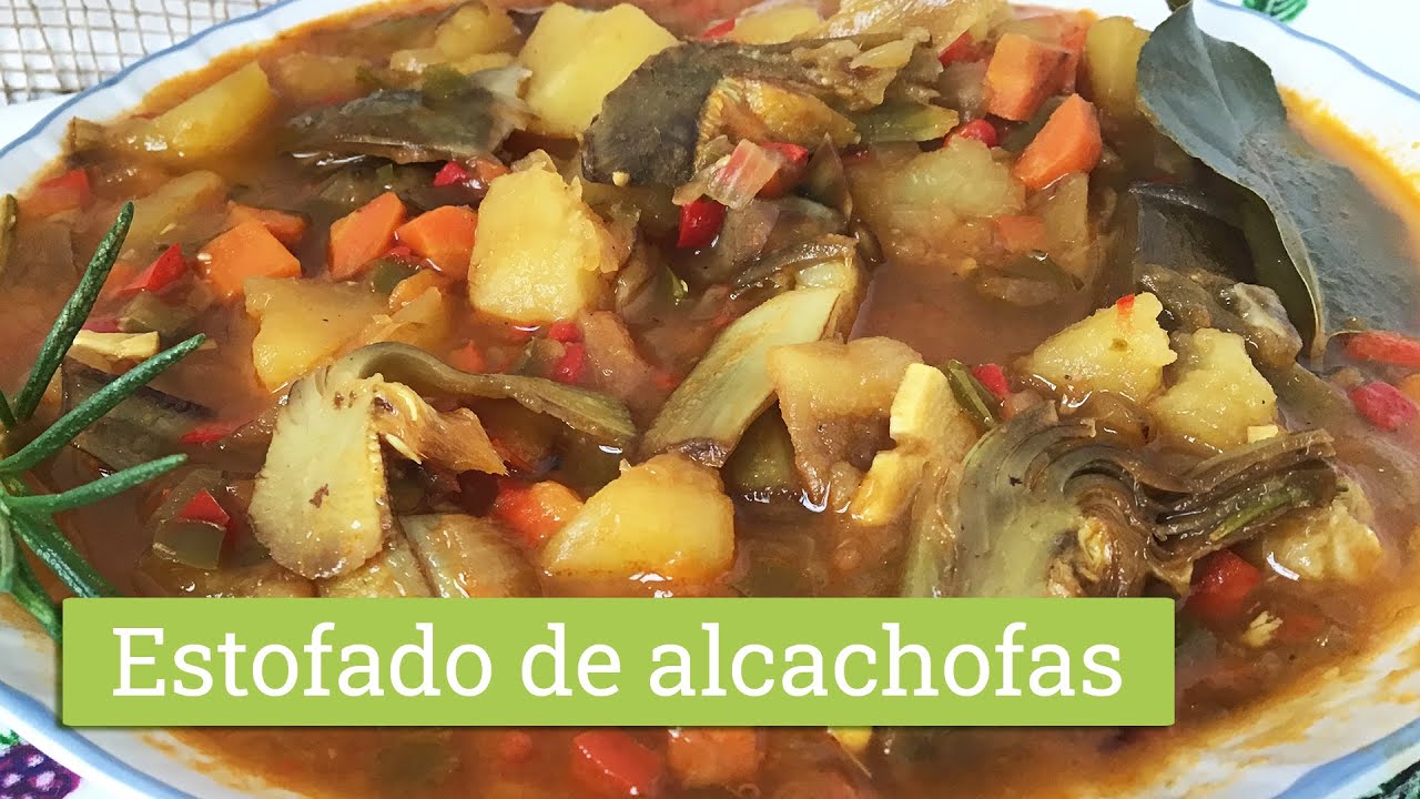 Estofado de alcachofas y patata