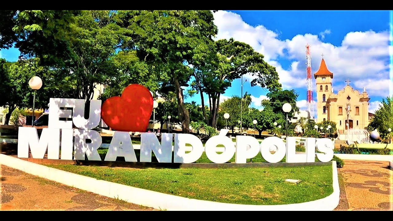 BEM VINDOS A MIRANDÓPOLIS SP
