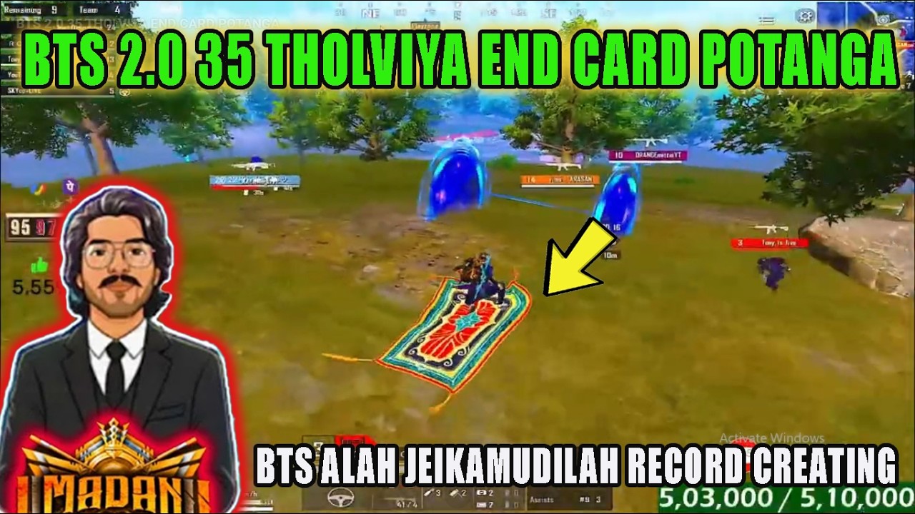 BTS 2.0 35 THOLVIYA END CARD POTANGA BTS ALAH JEIKAMUDILAH RECORD CREATING #btswar #madanop